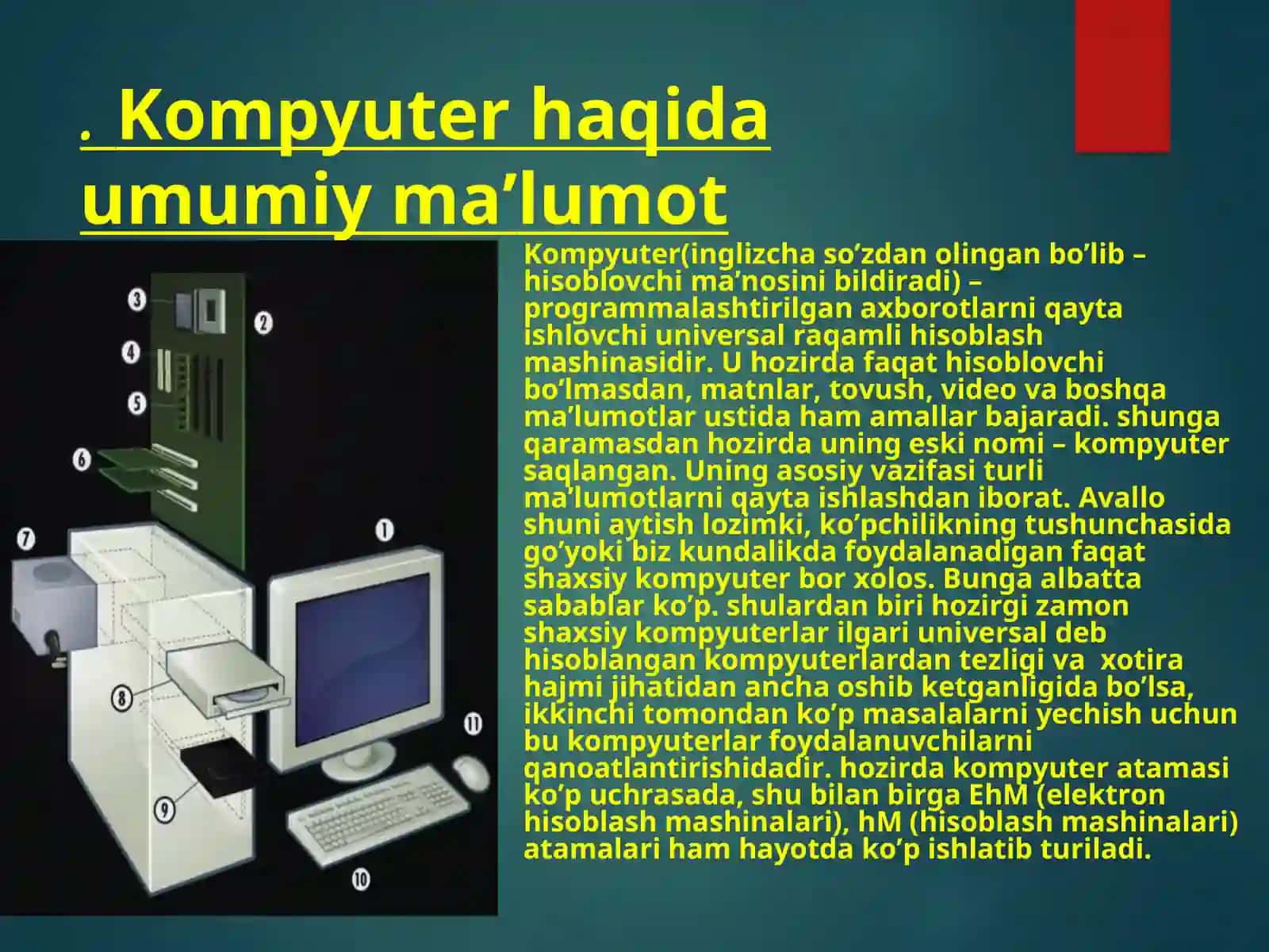 Zamonaviy shaxsiy kompyuterlar va ularning rivojlanishi 2