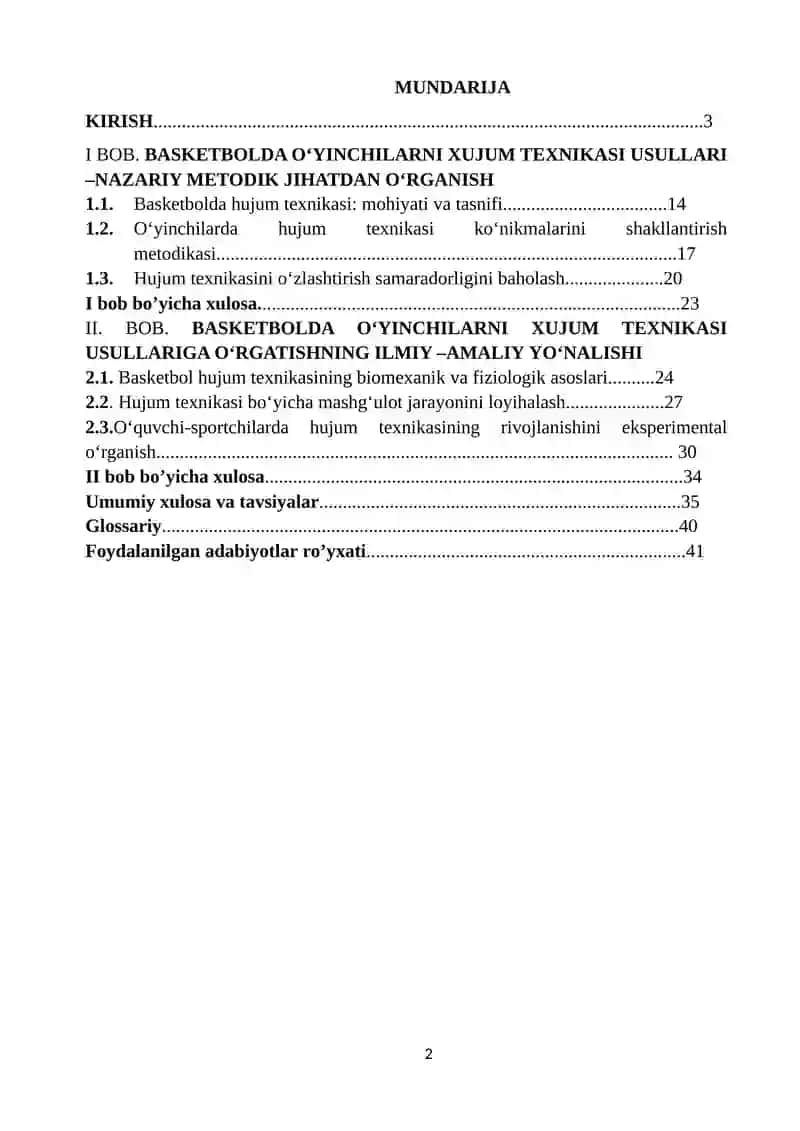 BASKETBOLDA O'YINCHILARNI XUJUM TEXNIKASI USULLARI 2