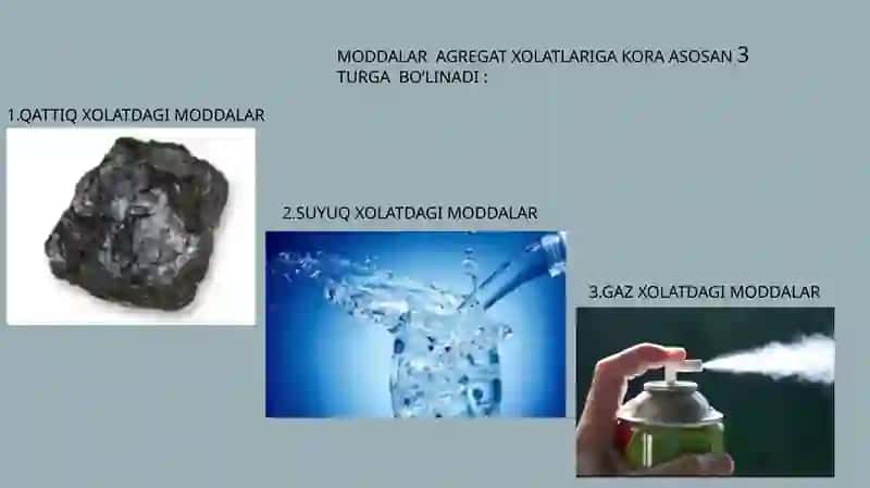 QATTIQ JISMLAR VA ULARNING TUZULISHI 2