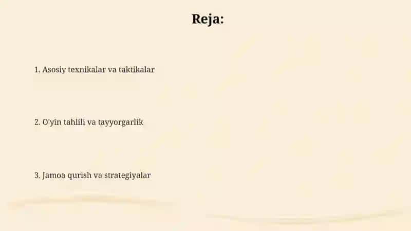 Voleybol oʻyin texnikasi va taktikasi 2