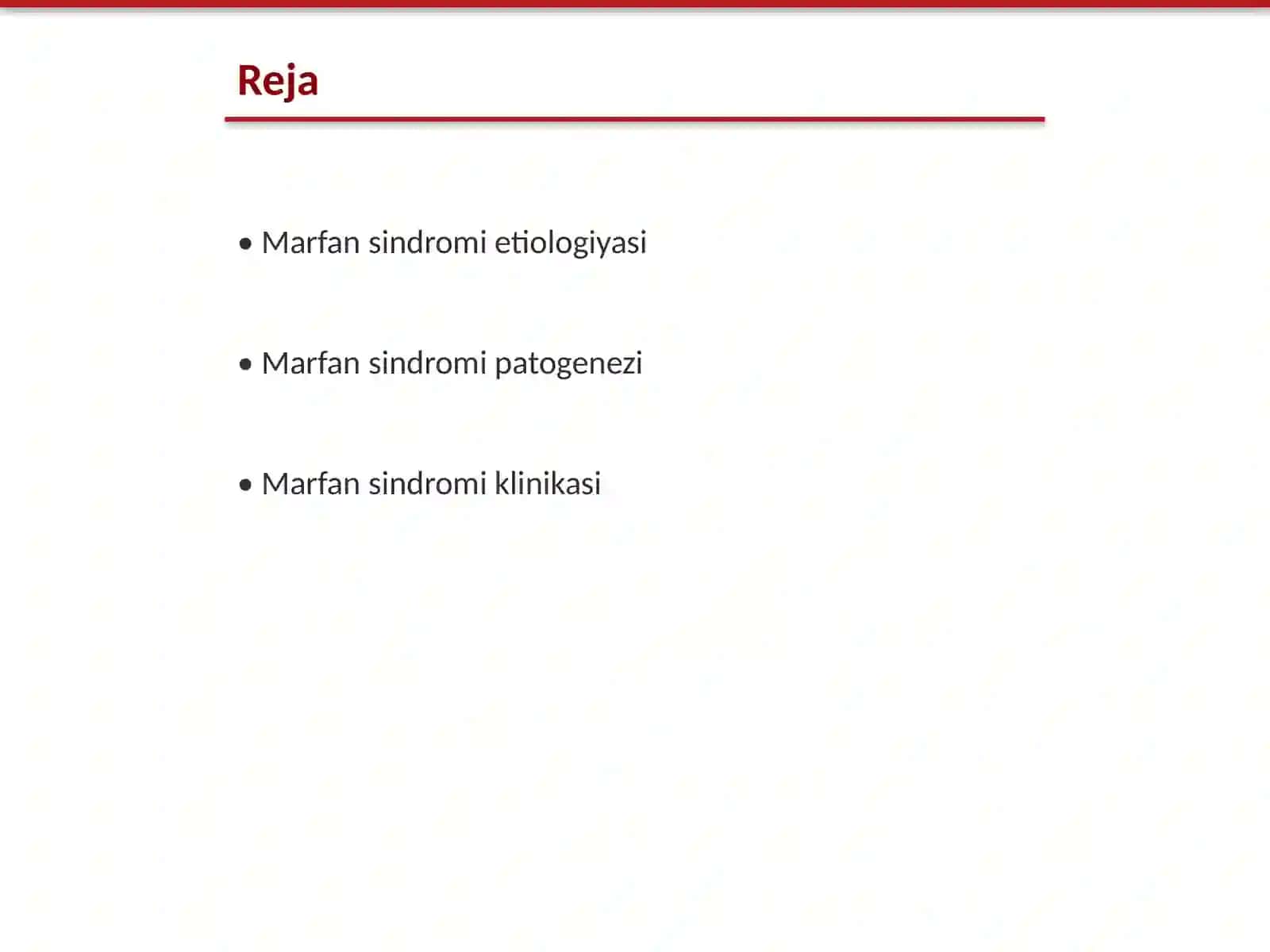 Marfan sindromi 2