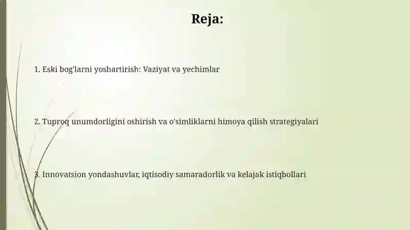 Qariganboglarni yoshartirishtexnologiyasi 2