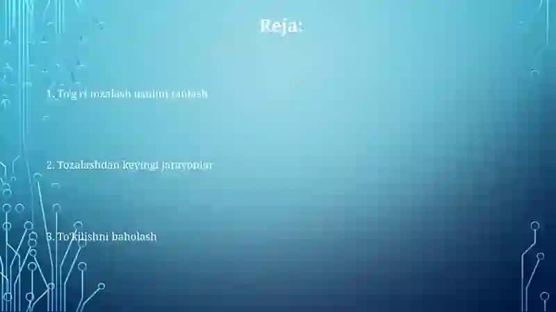 Yelimlangan choklarni tozalash 2