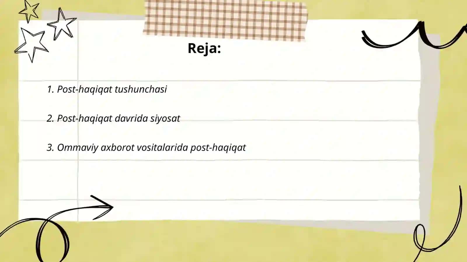 Post-haqiqat nima 2