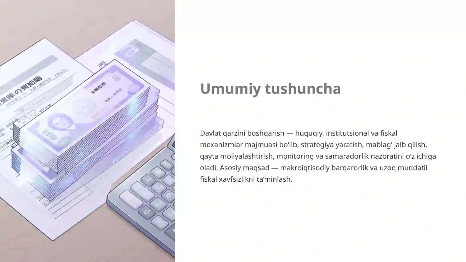 Milliy iqtisodiyotda davlat qarzlarini boshqarish tamoyillari 2