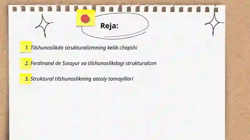 XX asr tilshunosligida struktural maktablarning shakllanishi 2