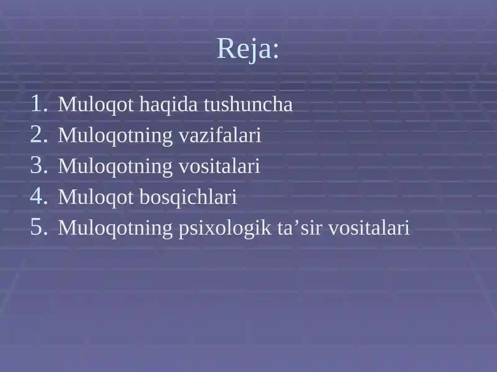 Muloqot psixologiyasi 2