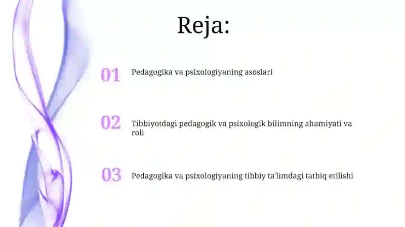 Pedogogika Va Psixologiya Predmeti, Maqsadi Va Vazifasi. Tibbiyotda Pedogogik-Psixologik Bilimlarning Õrni Va Ahamiyati 2