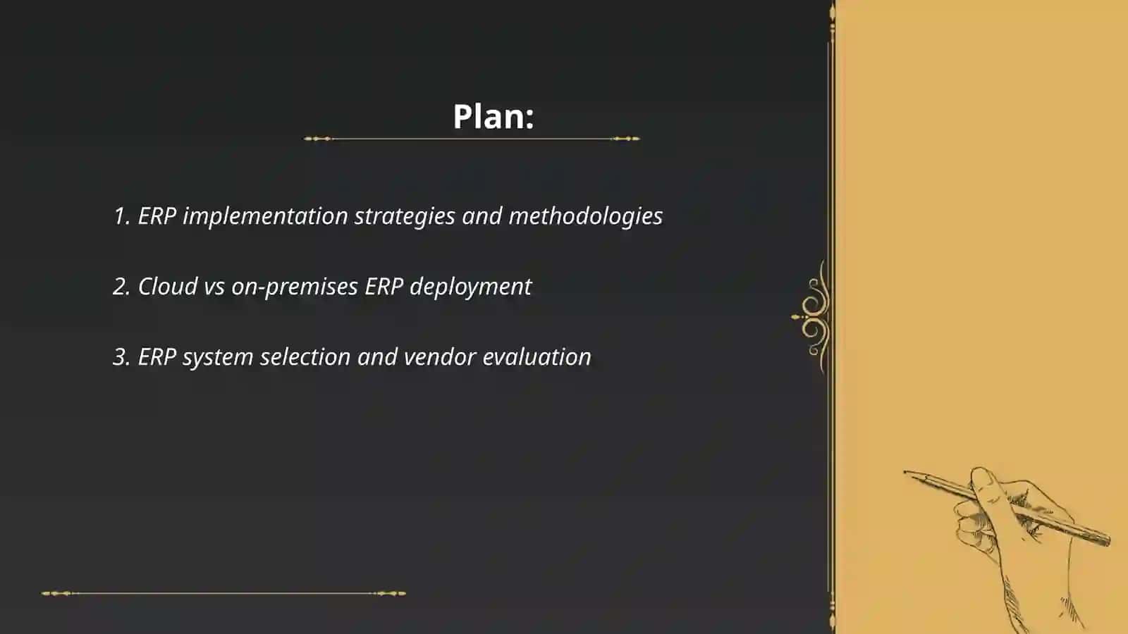 ERP implementation strategies and methodologies 2