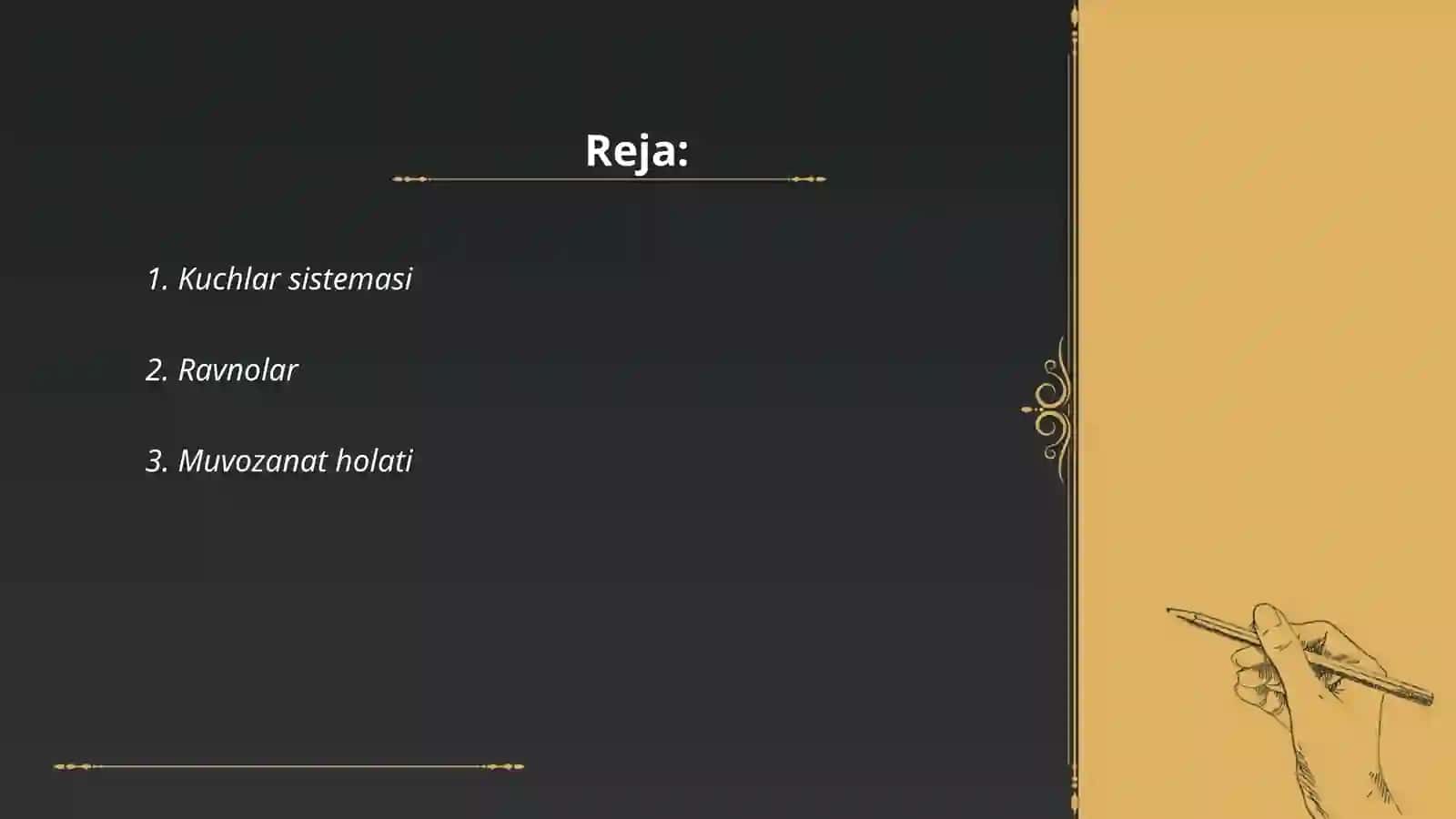 Statika elementlari 2