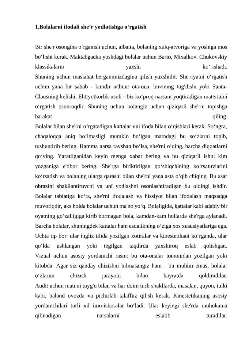 Bolalarni ifodali she’r yodlatishga o‘rgatish 2