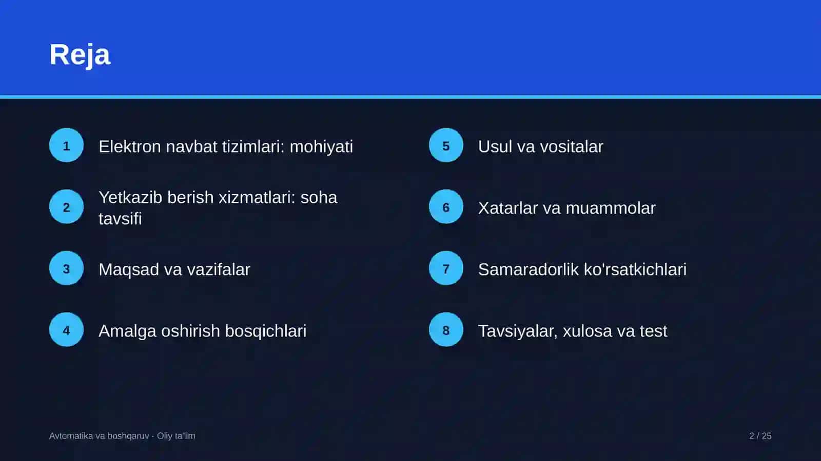yetkazib berish xizmatlarida elektron navbat tizimlarini joriy etish 6042 2