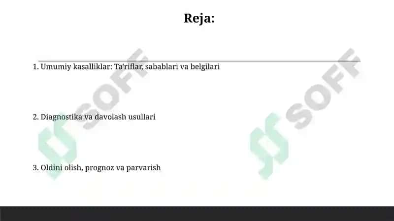 Umumiy kasalliklar 2