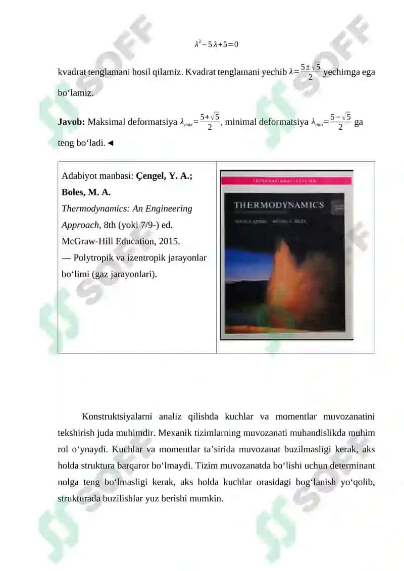determinatni hisoblash 2