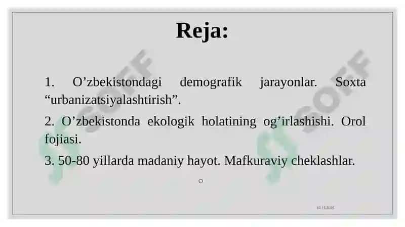 O'zbekistondagi demografik jarayonlar 2