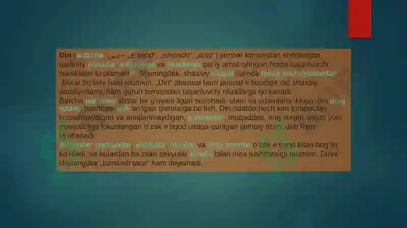 Din va Hurfikrlilik Asari 2