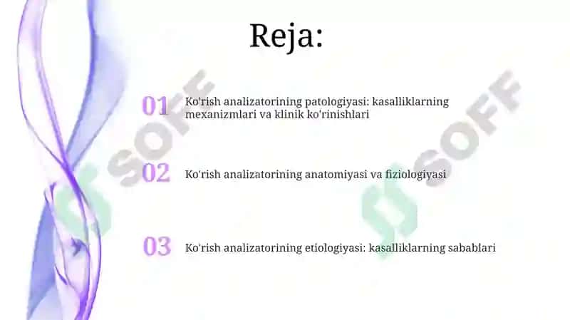 Inson ko'rish analizatori etiologiyasi va patalogiyasi 2