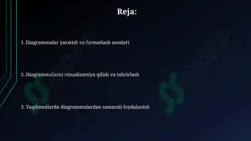 Diagrammalar ustida ishlash 2