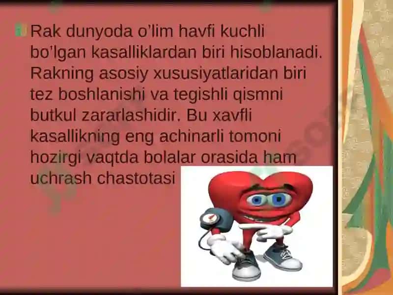 O’sma kasalliklari – ijtimoiy gigiyenik muammo sifatida 2