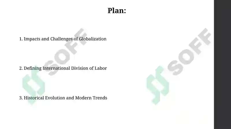 International division of labour 2