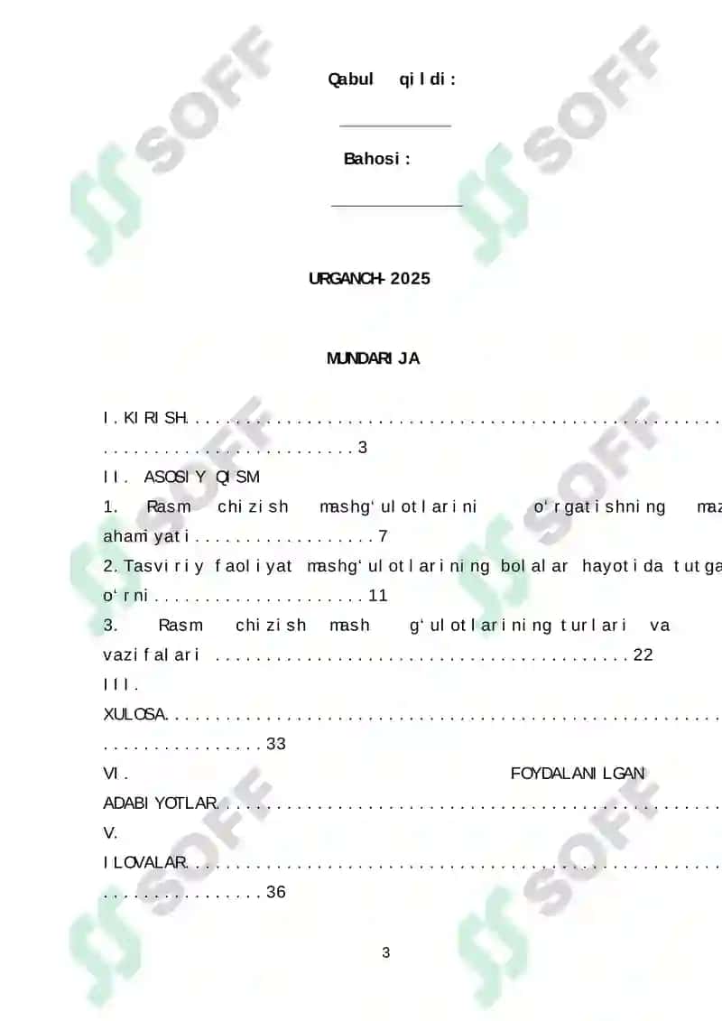 Rasm chizish mashg‘ulotlarini  o‘rgatishning mazmuni va ahamiyati 2