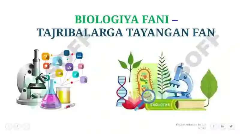 BIOLOGIYA FANI O‘QITISHDA O‘QUVCHILARNING AMALIY KO‘NIKLARINI RIVOJLANTIRISH 2
