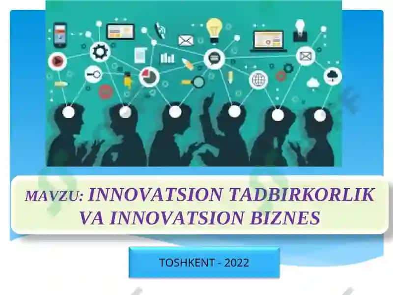 INNOVATSION IQTISODIYOT 2