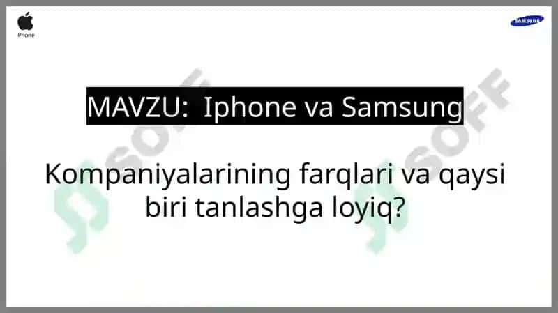 Iphone va Samsung 2