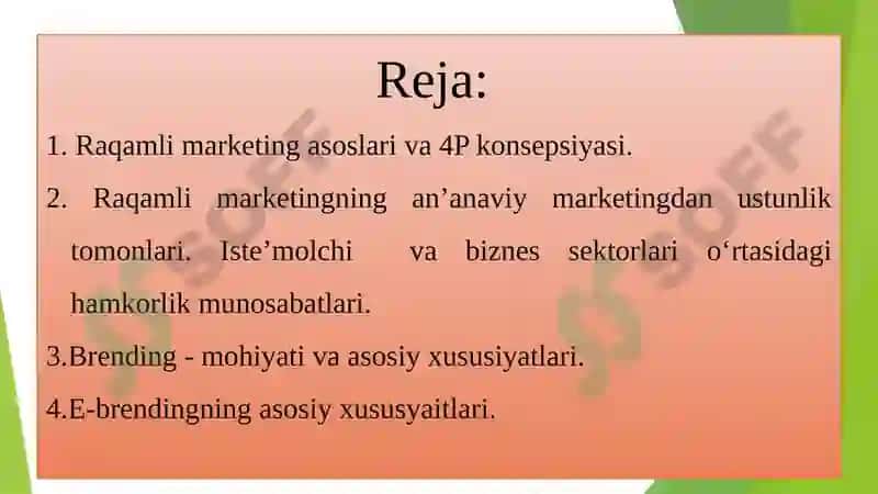 Raqamli elektron biznes bozori va elektron marketing 2