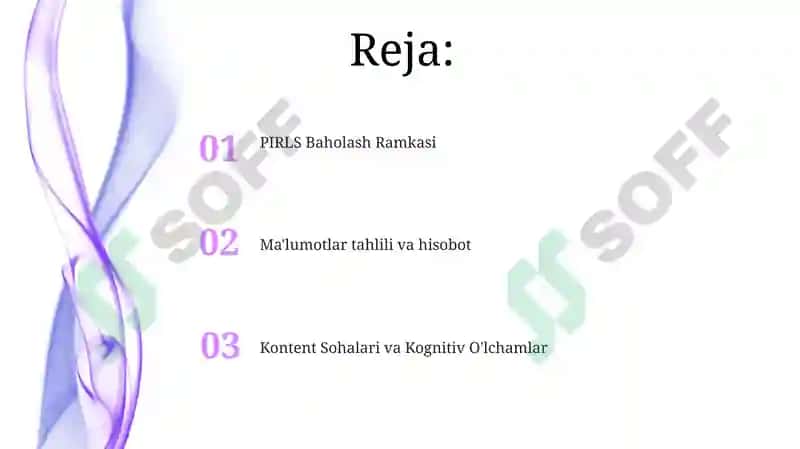 PIRLS Baholash Ramkasi 2