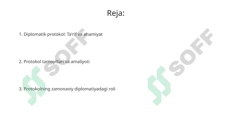 Diplomatikprotokol 2