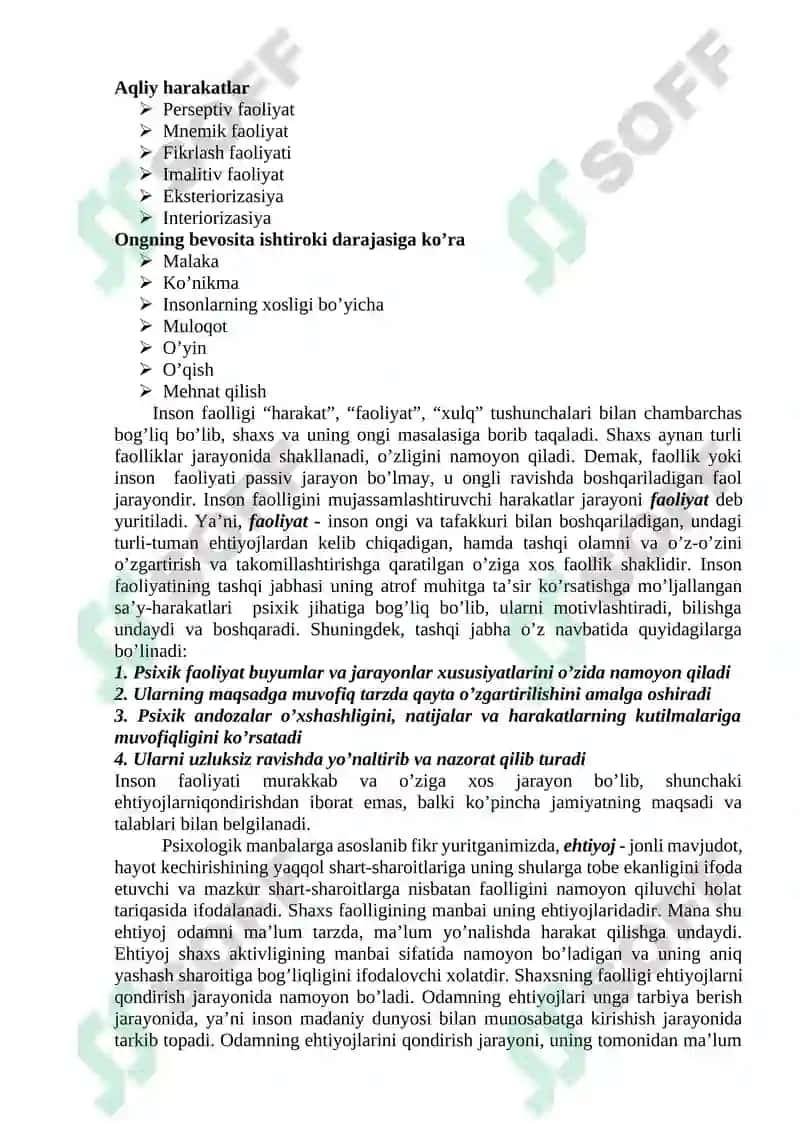 Shaxs faoliyati va ijtimoiy xulq motivlari 2