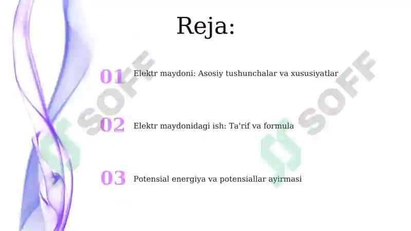Elektr maydonvaish 2
