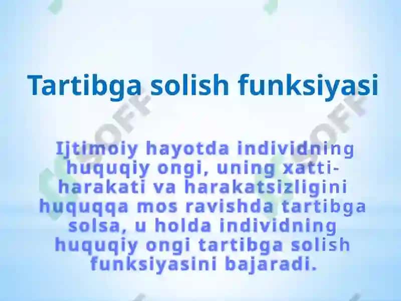 Huquqiy va g’oyaviy ta'lim 2