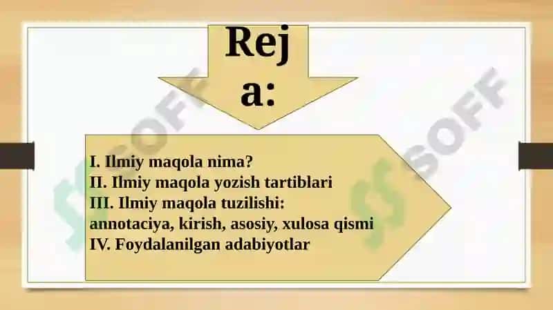 Ilmiy maqola qanday yoziladi? 2