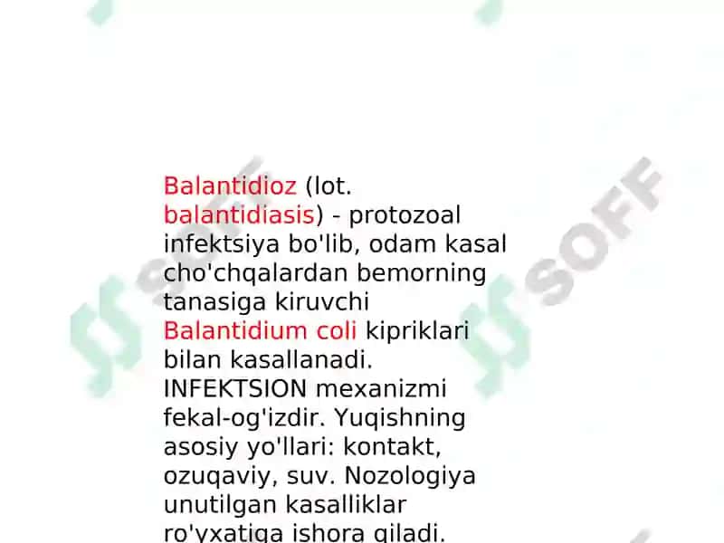 Balantidioz 2