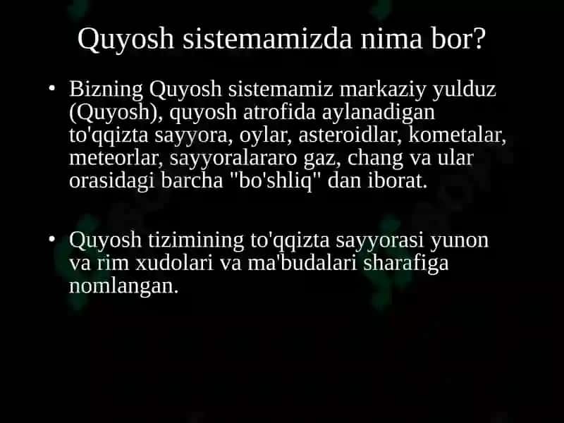 Quyoshtizimi 2