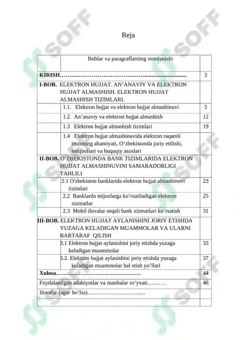 ELEKTRON HUJJAT VA ELEKTRON HUJJAT ALMASHINUVI 2