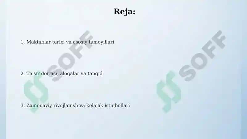 Maktablar tarixi va asoschilari 2