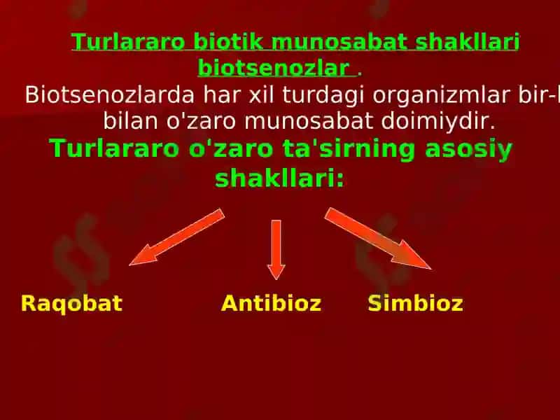 TIBBIY PARAZITOLOGIYA.PARAZITIZMNINGTIBBIYVA BIOLOGIK ASOSLARI.ODAMPARAZITLARI. 2