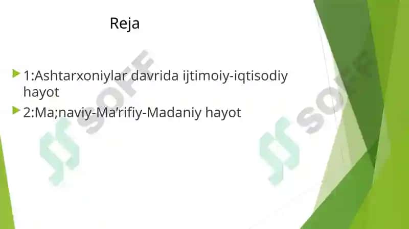 Ashtarxoniylardavrida Ijtimoiy-Iqtisodiy va Madaniy Hayot 2