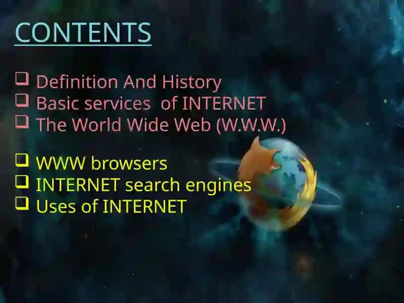 BasicservicesofINTERNET 2