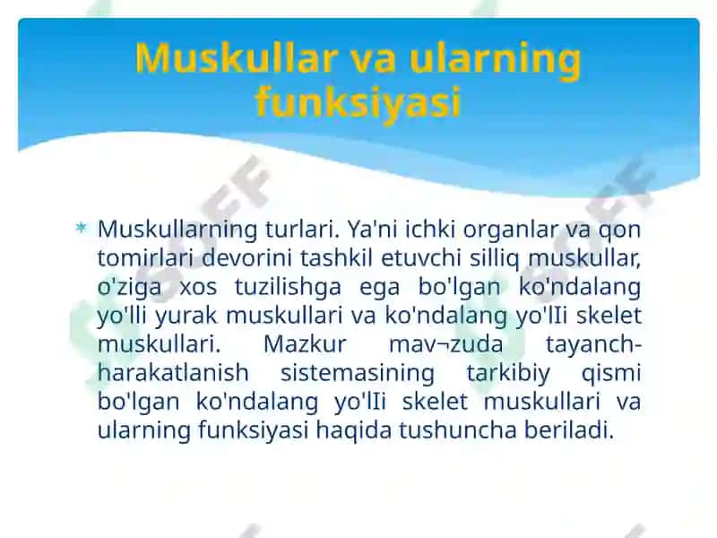 HARAKAT – TAYANCH A’ZOLARI JAROHATLANGAN BOLALAR TA’LIM TARBIYASI 2