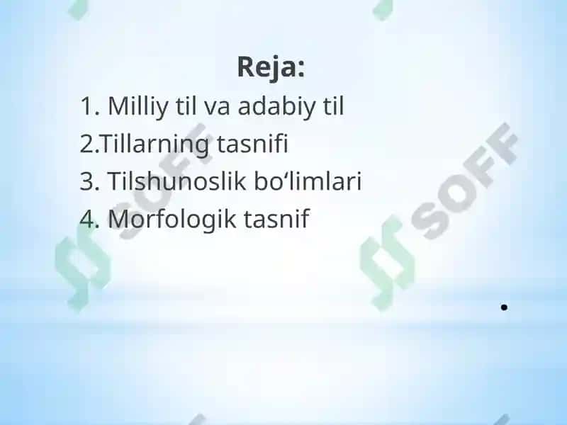 Milliytil va adabiy til 2