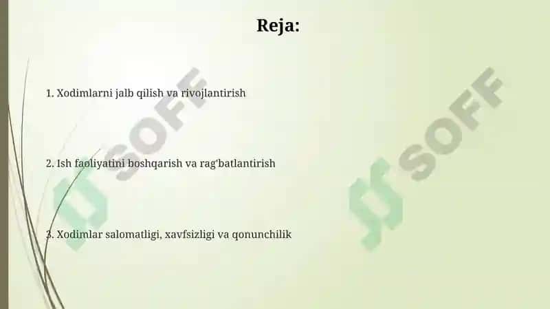 Inson resurslarini samarali boshqarish 2