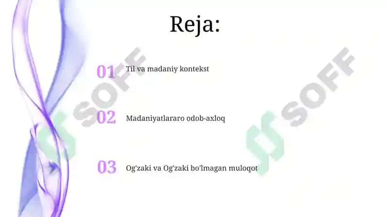 Madaniy taqiqlar va til 2