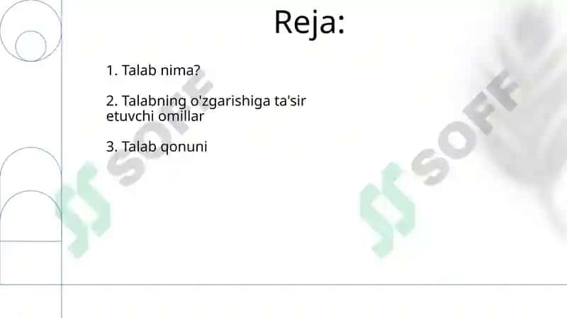 Talab qonuni 2