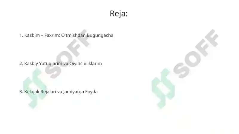 Mening kasbim meni faxrim 2