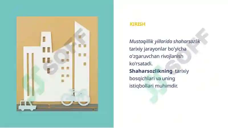 MUSTAQILLIKYILLARIDA SHAHARSOZLIK 2