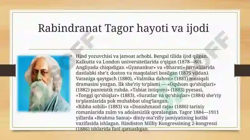 Rabindranat Tagor" Halokat“ asar 2